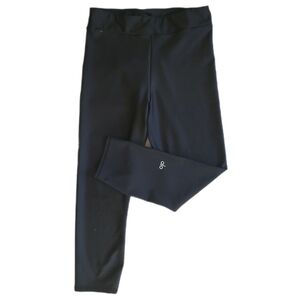 ALO Yoga *RARE* Black Airlift High Waist Concealed Zip Capri EUC Size M